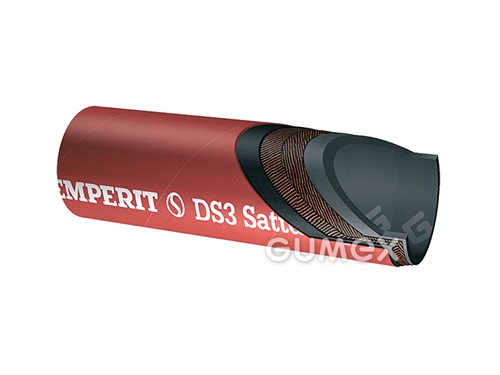 DS3, 13/23mm, Dampf: 6bar, +164°C, Wasser: 18bar, +95°C, EPDM/EPDM, rot, 